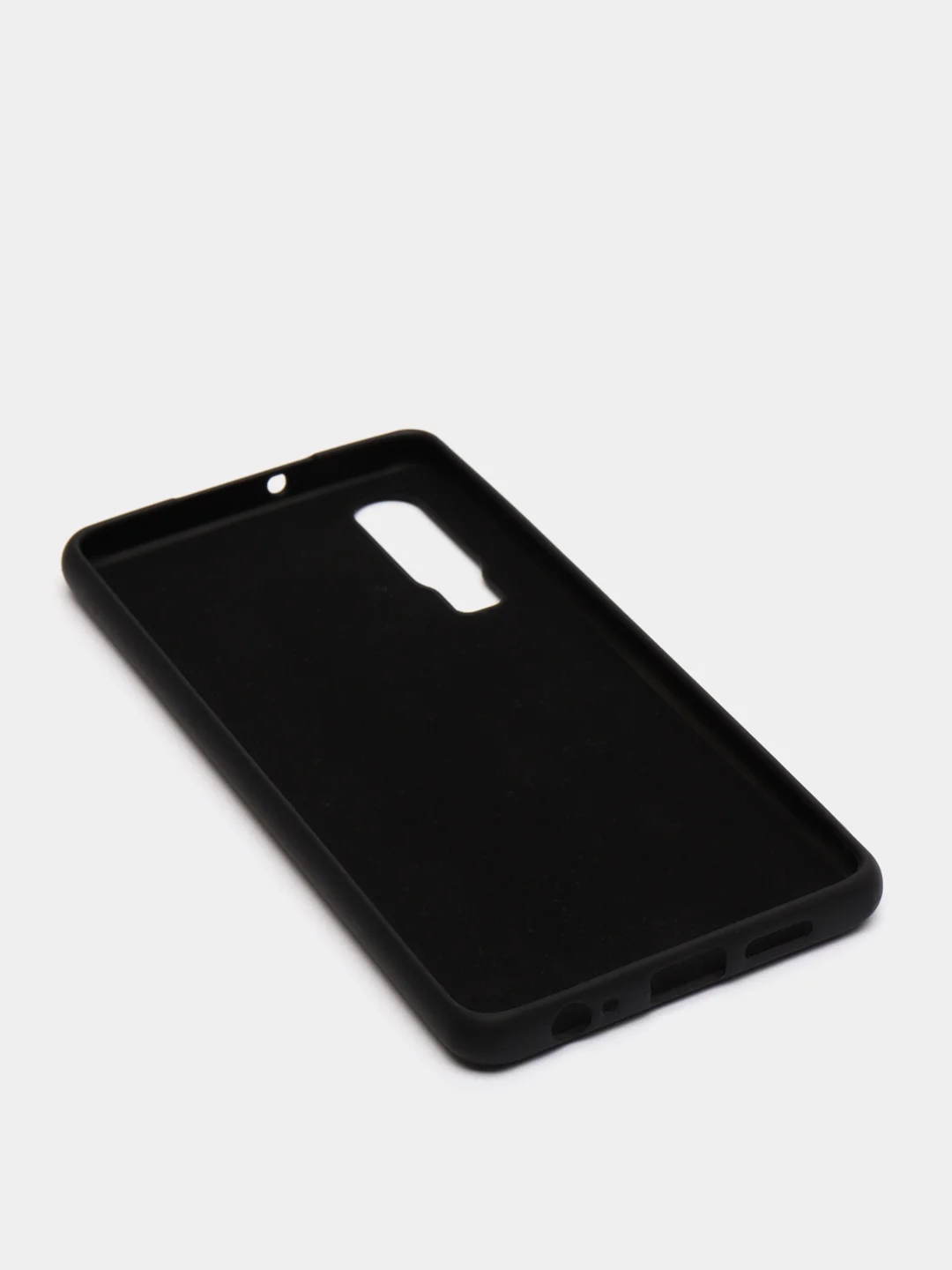 Черный защитный силиконовый чехол Silicone Cover HUAWEI P30 2019