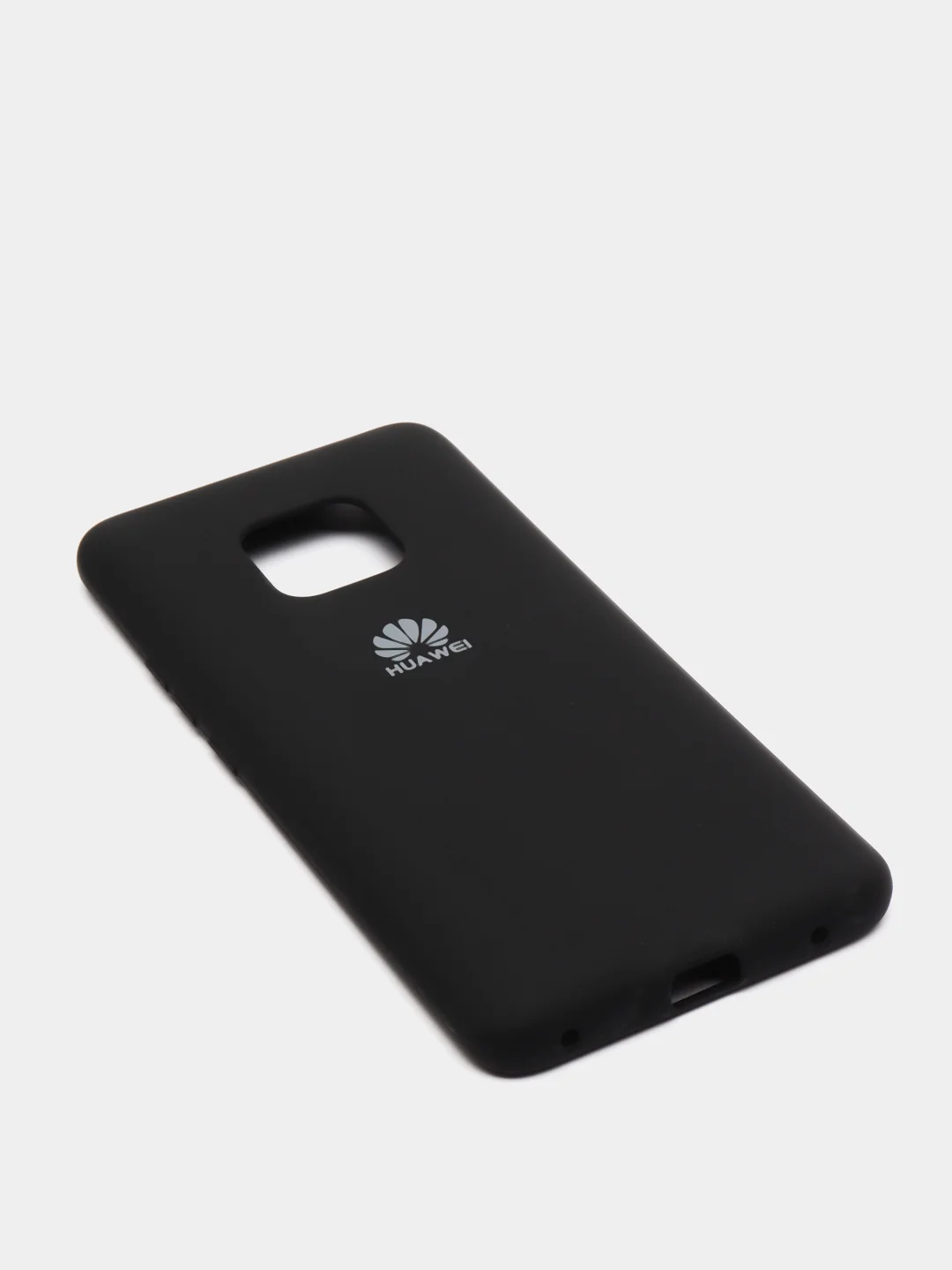 Черный защитный силиконовый чехол Silicone Cover HUAWEI MATE 20 PRO