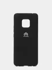 Черный защитный силиконовый чехол Silicone Cover HUAWEI MATE 20 PRO