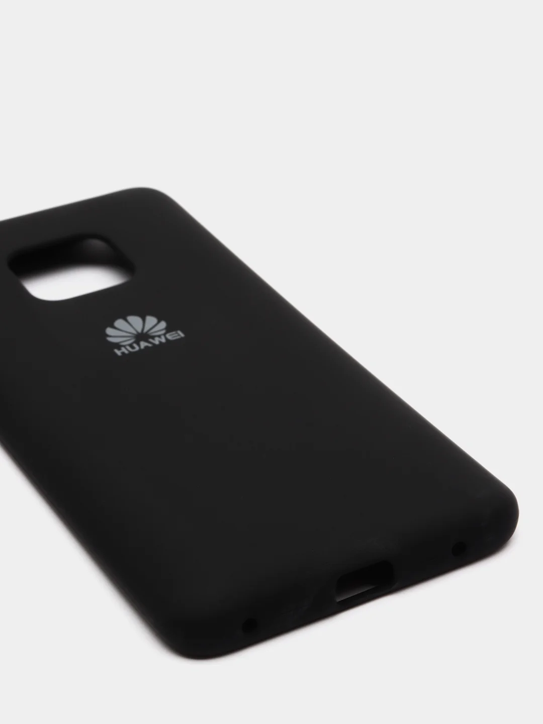 Черный защитный силиконовый чехол Silicone Cover HUAWEI MATE 20 PRO