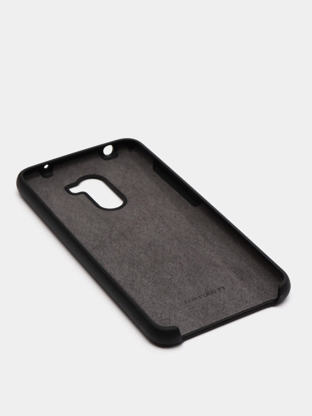 Черный защитный силиконовый чехол Silikone Cover XIAOMI POCO F1