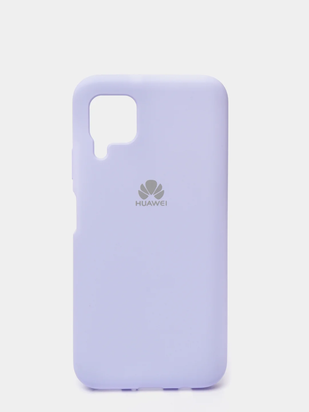 Лавандовый защитный силиконовый чехол Silicone Cover Huawei P40Lite / Nova 6 se / Nova 7i
