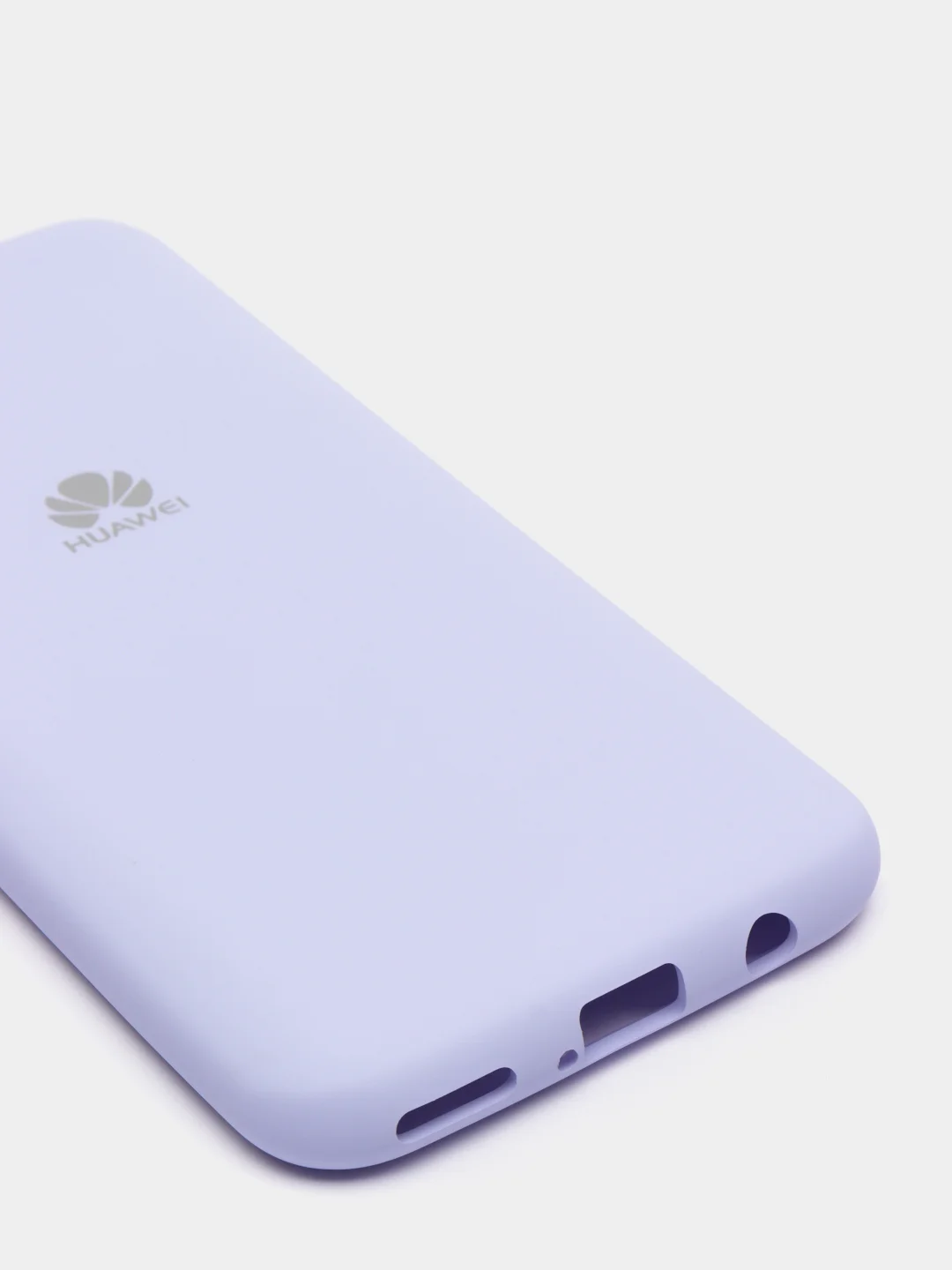 Лавандовый защитный силиконовый чехол Silicone Cover Huawei P40Lite / Nova 6 se / Nova 7i