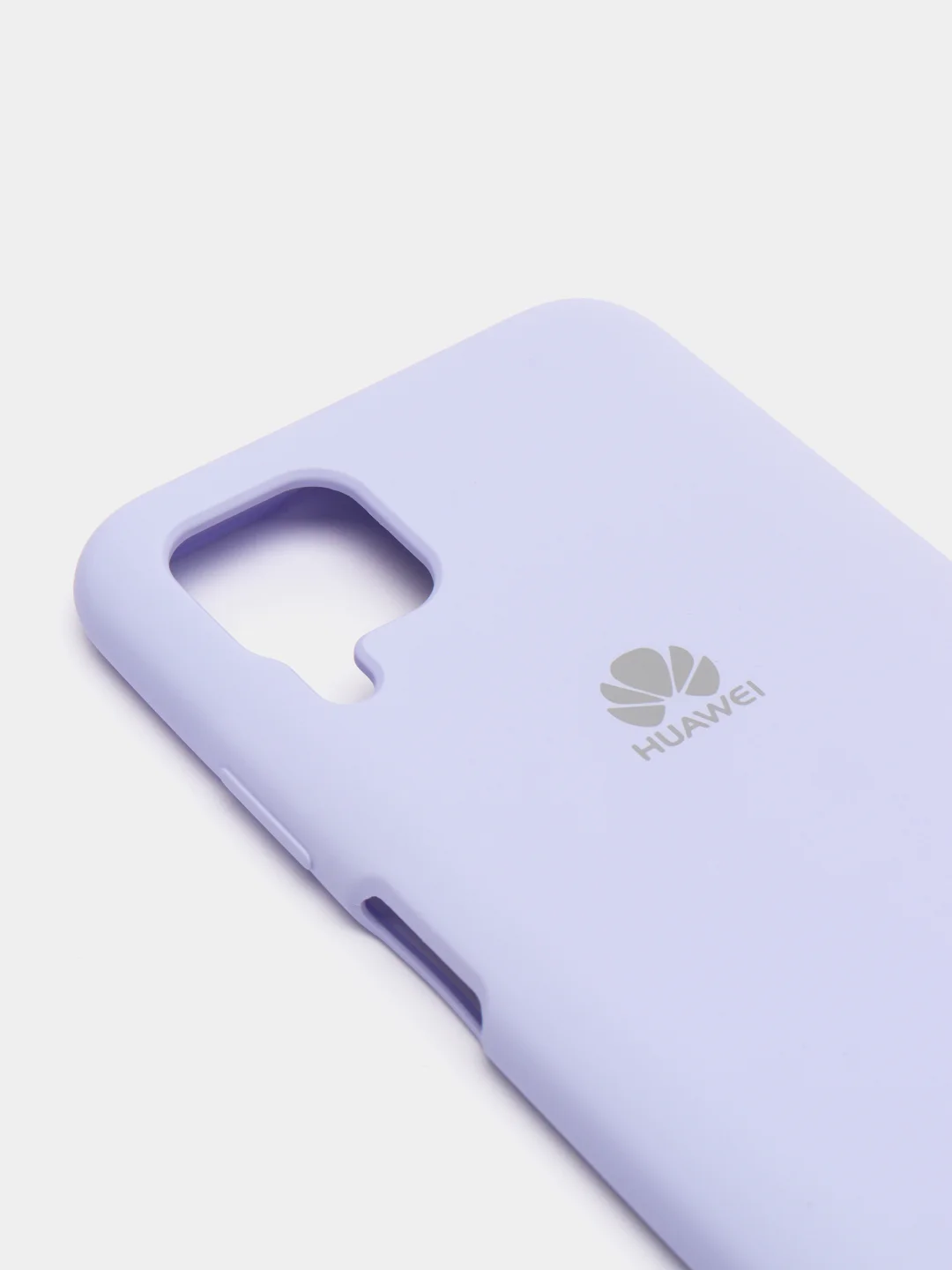 Лавандовый защитный силиконовый чехол Silicone Cover Huawei P40Lite / Nova 6 se / Nova 7i