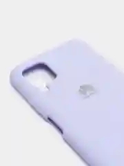 Лавандовый защитный силиконовый чехол Silicone Cover Huawei P40Lite / Nova 6 se / Nova 7i