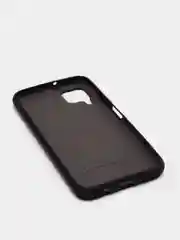 Черный защитный силиконовый чехол Silicone Cover Huawei P40Lite / Nova 6 se / Nova 7i