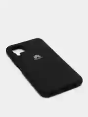 Черный защитный силиконовый чехол Silicone Cover Huawei P40Lite / Nova 6 se / Nova 7i