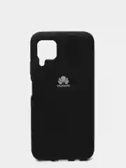 Черный защитный силиконовый чехол Silicone Cover Huawei P40Lite / Nova 6 se / Nova 7i