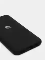 Черный защитный силиконовый чехол Silicone Cover Huawei P40Lite / Nova 6 se / Nova 7i