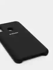 Черный защитный силиконовый чехол Silikone Cover для Samsung A20/A30
