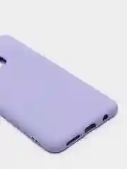 Лавандовый защитный силиконовый чехол Silikone Cover для Samsung A20/A30
