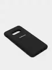 Черный защитный силиконовый чехол Silikone Cover для Samsung S10 LITE