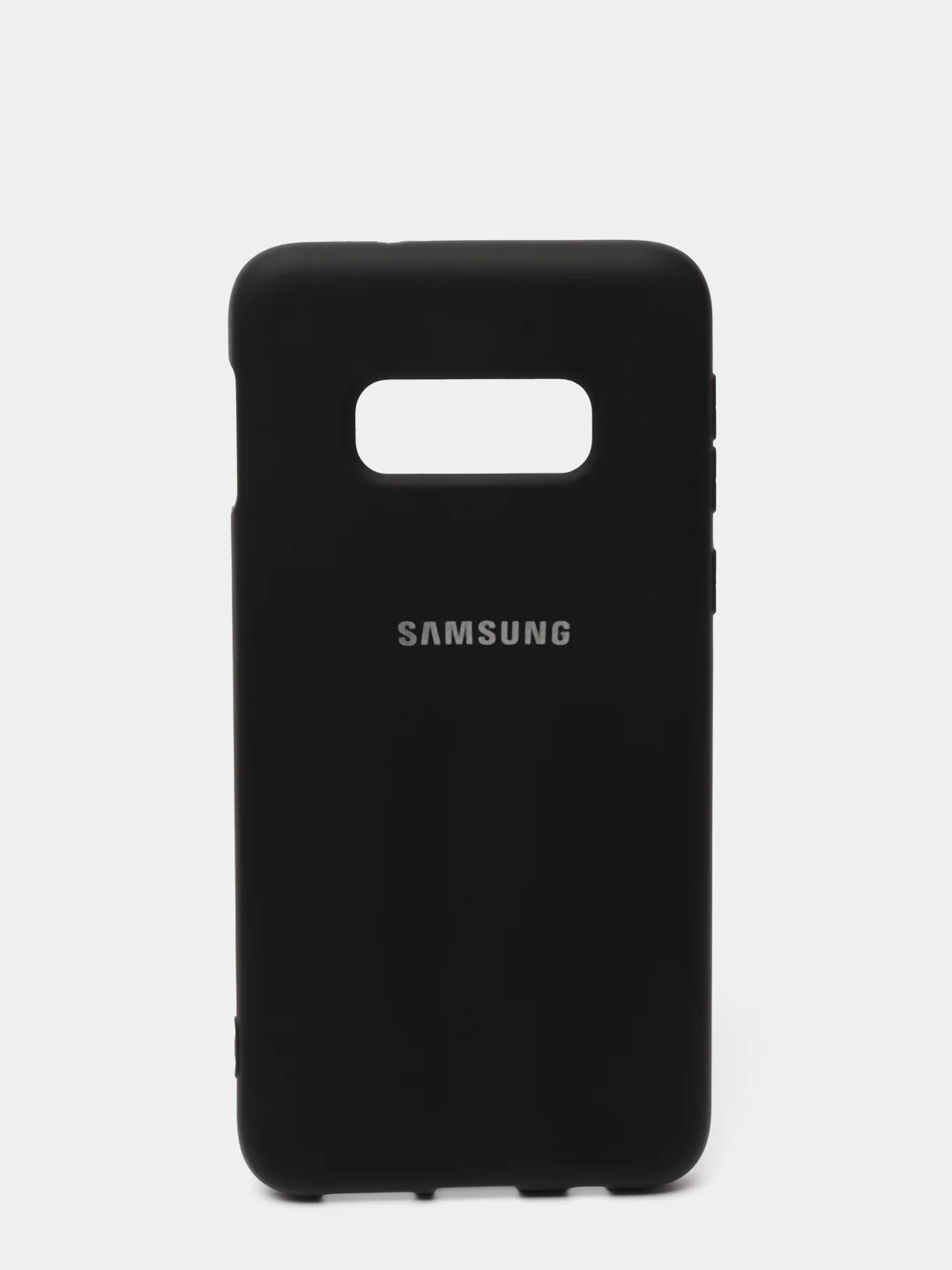 Черный защитный силиконовый чехол Silikone Cover для Samsung S10 LITE
