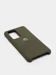 Зелёный хаки защитный силиконовый чехол Silicone Cover HUAWEI P40 PRO