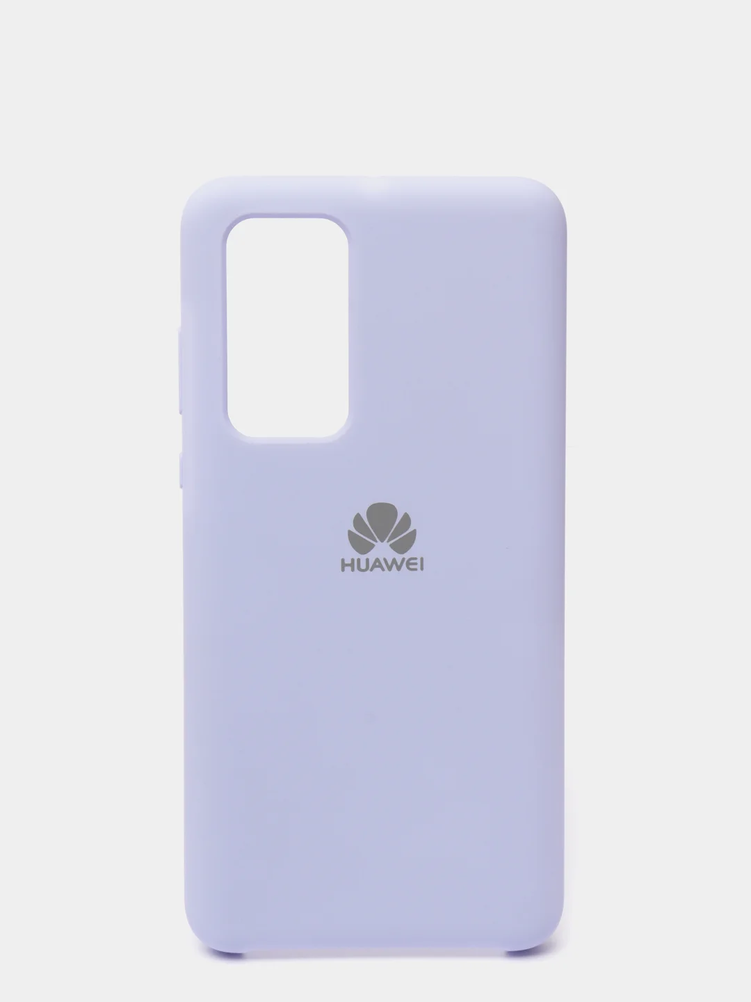 Лавандовый защитный силиконовый чехол Silicone Cover Huawei P40