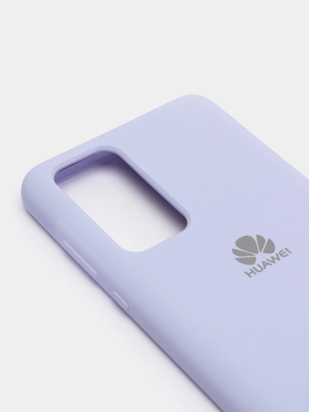 Лавандовый защитный силиконовый чехол Silicone Cover Huawei P40