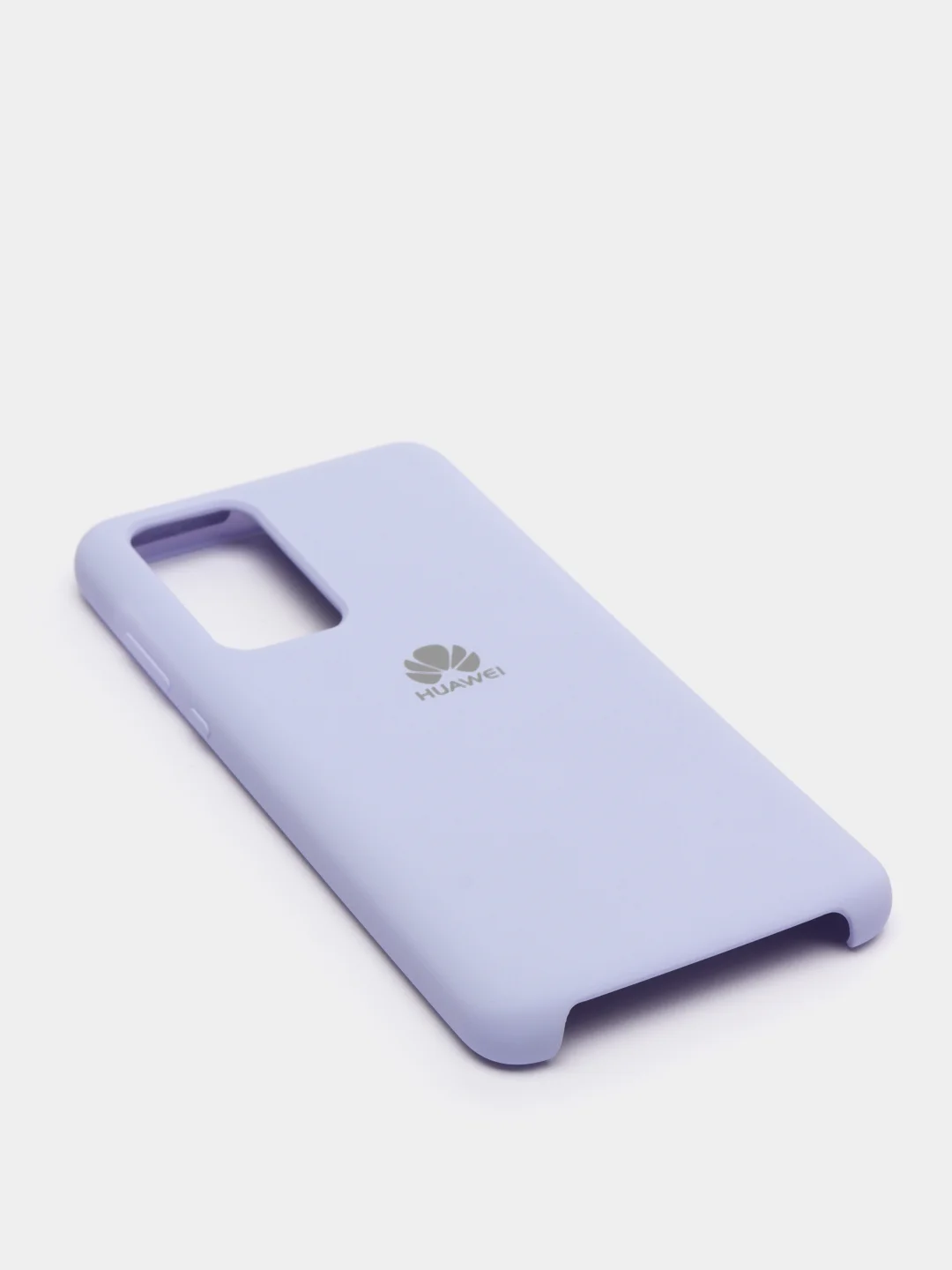 Лавандовый защитный силиконовый чехол Silicone Cover Huawei P40