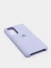 Лавандовый защитный силиконовый чехол Silicone Cover Huawei P40