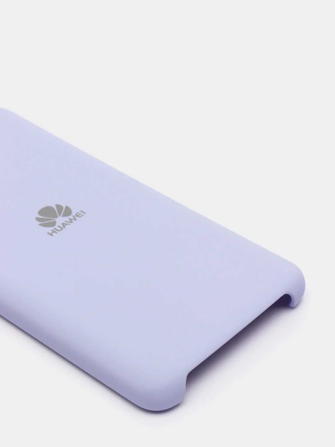 Лавандовый защитный силиконовый чехол Silicone Cover Huawei P40