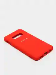 Алый защитный силиконовый чехол Silikone Cover для Samsung S10 LITE