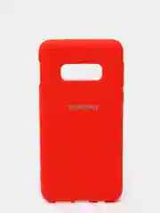 Алый защитный силиконовый чехол Silikone Cover для Samsung S10 LITE