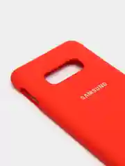 Алый защитный силиконовый чехол Silikone Cover для Samsung S10 LITE