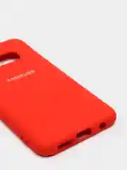 Алый защитный силиконовый чехол Silikone Cover для Samsung S10 LITE