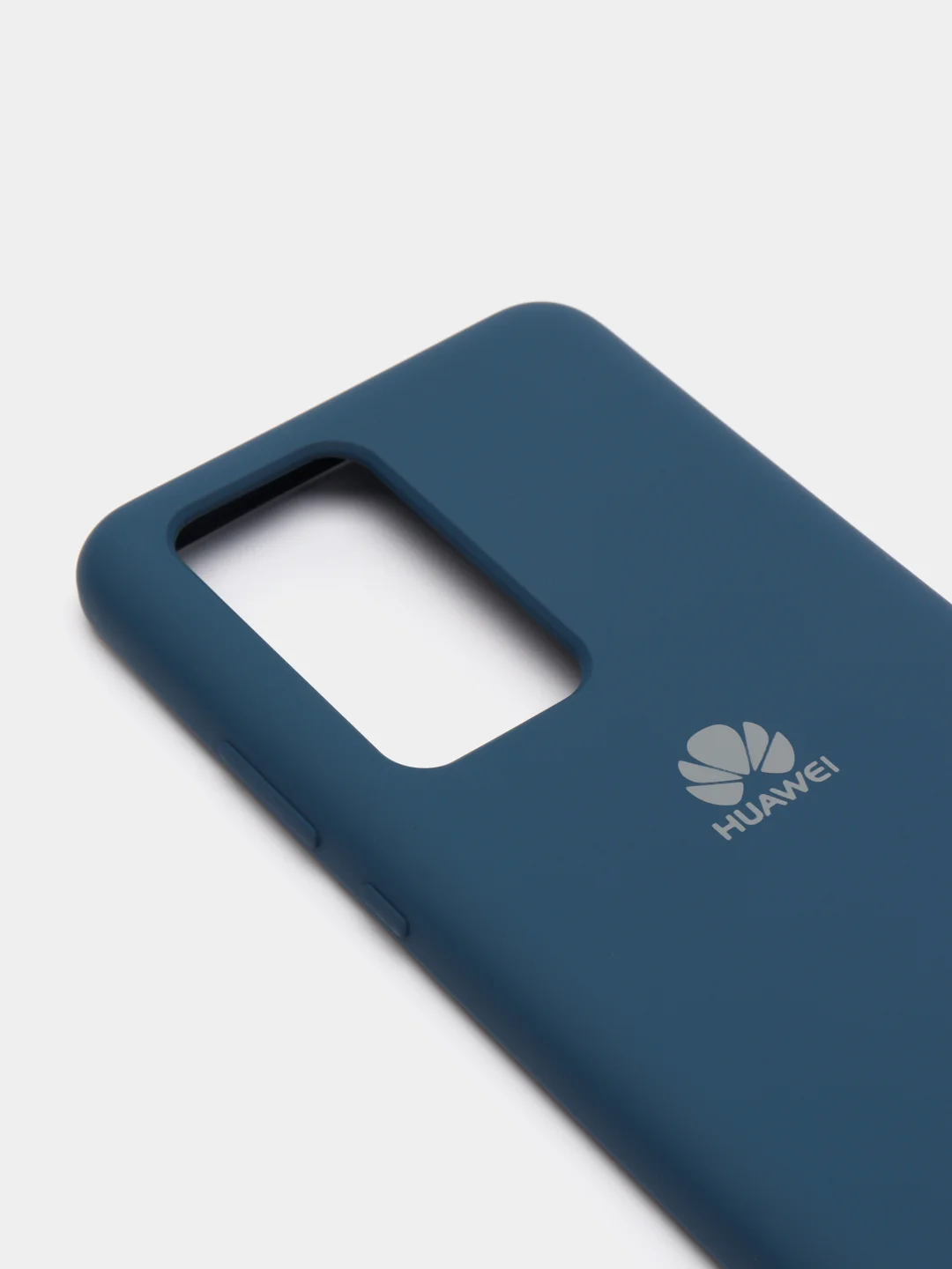 Индиго защитный силиконовый чехол Silicone Cover HUAWEI P40 PRO
