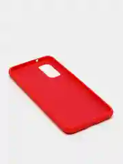 Алый защитный силиконовый чехол Silikone Cover для Samsung S20