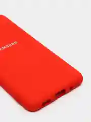 Алый защитный силиконовый чехол Silikone Cover для Samsung S20