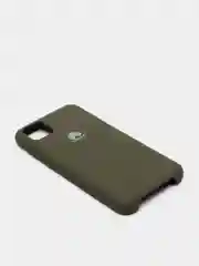 Зелёный хаки защитный силиконовый чехол Silicone Cover HONOR 9S/HUAWEI Y5P