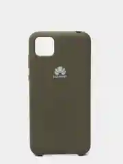Зелёный хаки защитный силиконовый чехол Silicone Cover HONOR 9S/HUAWEI Y5P