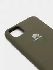 Зелёный хаки защитный силиконовый чехол Silicone Cover HONOR 9S/HUAWEI Y5P