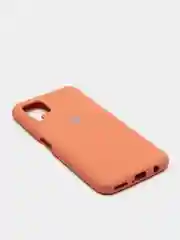 Бежевый защитный силиконовый чехол Silicone Cover Huawei P40Lite / Nova 6 se / Nova 7i