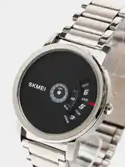 Серебряный мужские наручные часы