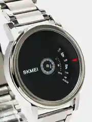 Серебряный мужские наручные часы