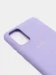 Аметистовый защитный силиконовый чехол Silikone Cover для Samsung S20 PLUS