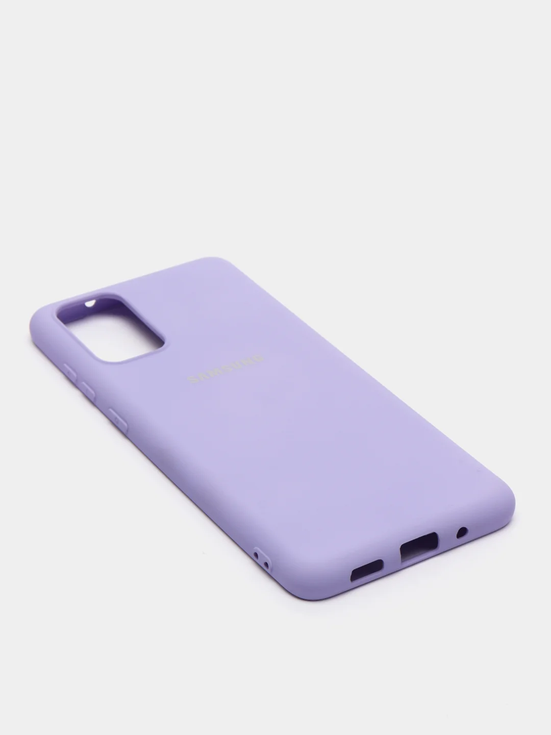 Аметистовый защитный силиконовый чехол Silikone Cover для Samsung S20 PLUS
