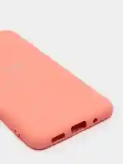 Кораллово-розовый защитный силиконовый чехол Silikone Cover для Samsung S20