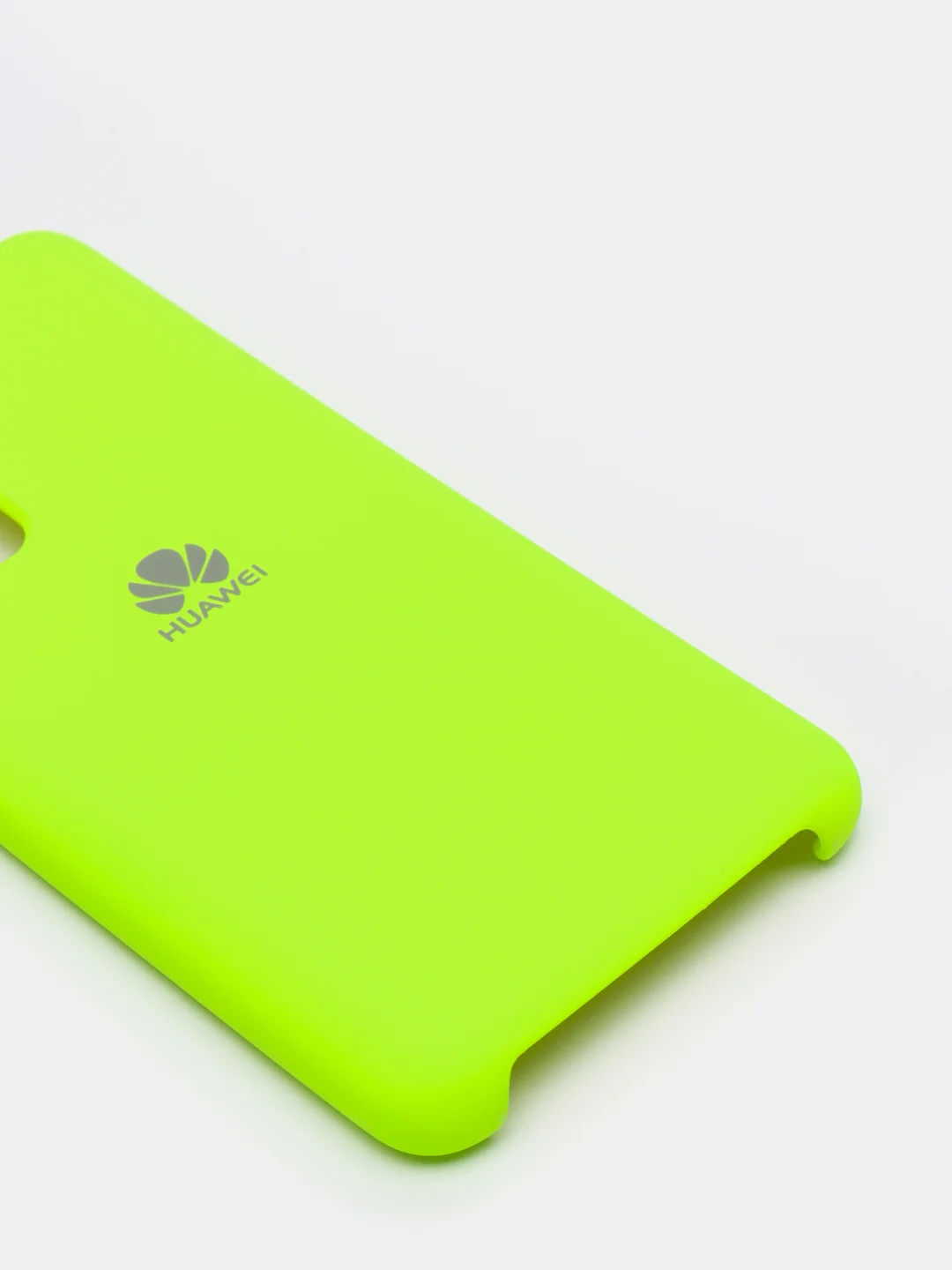 Салатовый защитный силиконовый чехол Silicone Cover Huawei P40