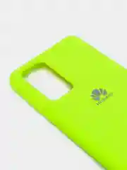 Салатовый защитный силиконовый чехол Silicone Cover Huawei P40