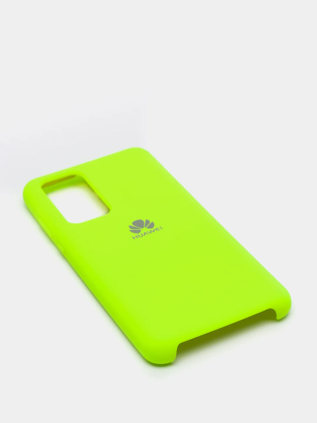 Салатовый защитный силиконовый чехол Silicone Cover Huawei P40