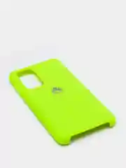 Салатовый защитный силиконовый чехол Silicone Cover Huawei P40