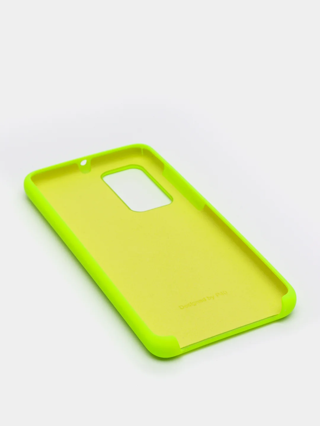 Салатовый защитный силиконовый чехол Silicone Cover Huawei P40