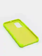 Салатовый защитный силиконовый чехол Silicone Cover Huawei P40