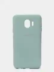 Бирюзовый защитный силиконовый чехол Silikone Cover для Samsung J4 2018
