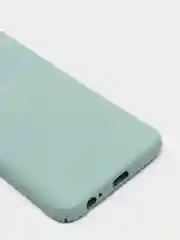 Бирюзовый защитный силиконовый чехол Silikone Cover для Samsung J4 2018