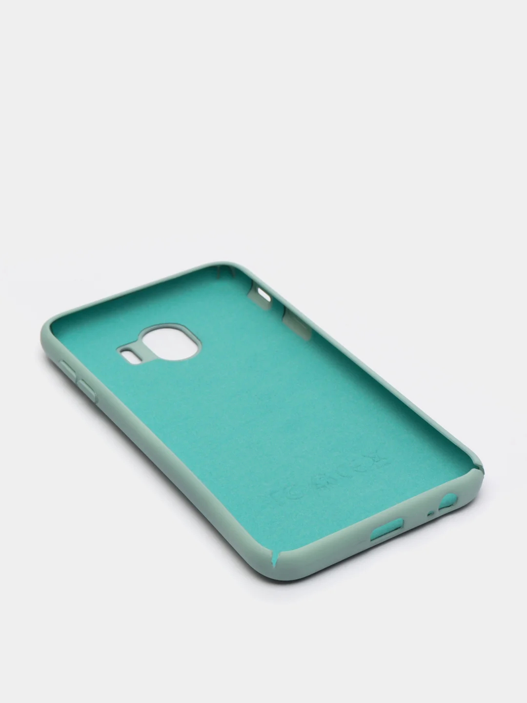 Бирюзовый защитный силиконовый чехол Silikone Cover для Samsung J4 2018