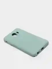 Бирюзовый защитный силиконовый чехол Silikone Cover для Samsung J4 2018