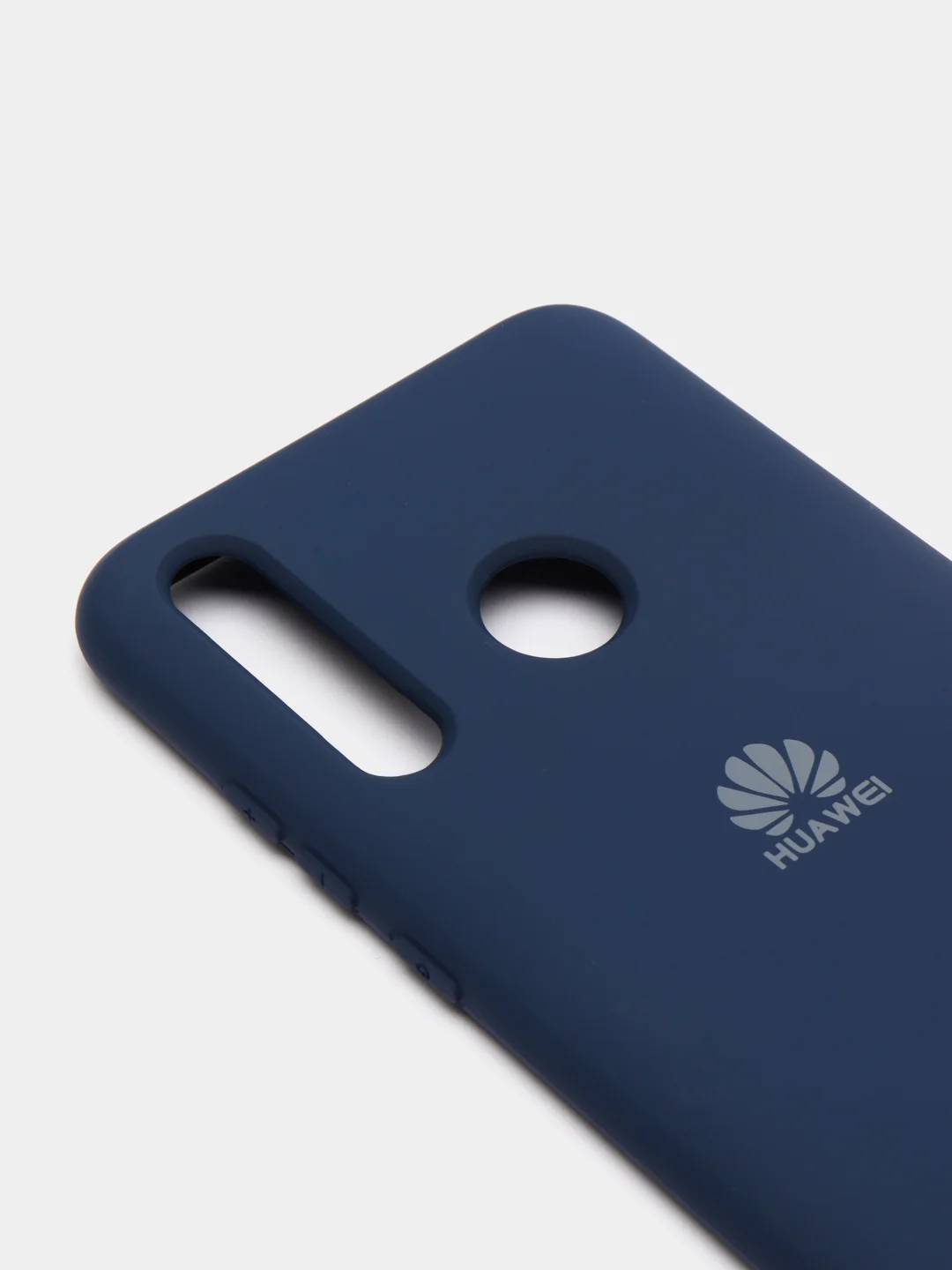 Темно-синий защитный силиконовый чехол Silicone Cover HUAWEI 10 LITE
